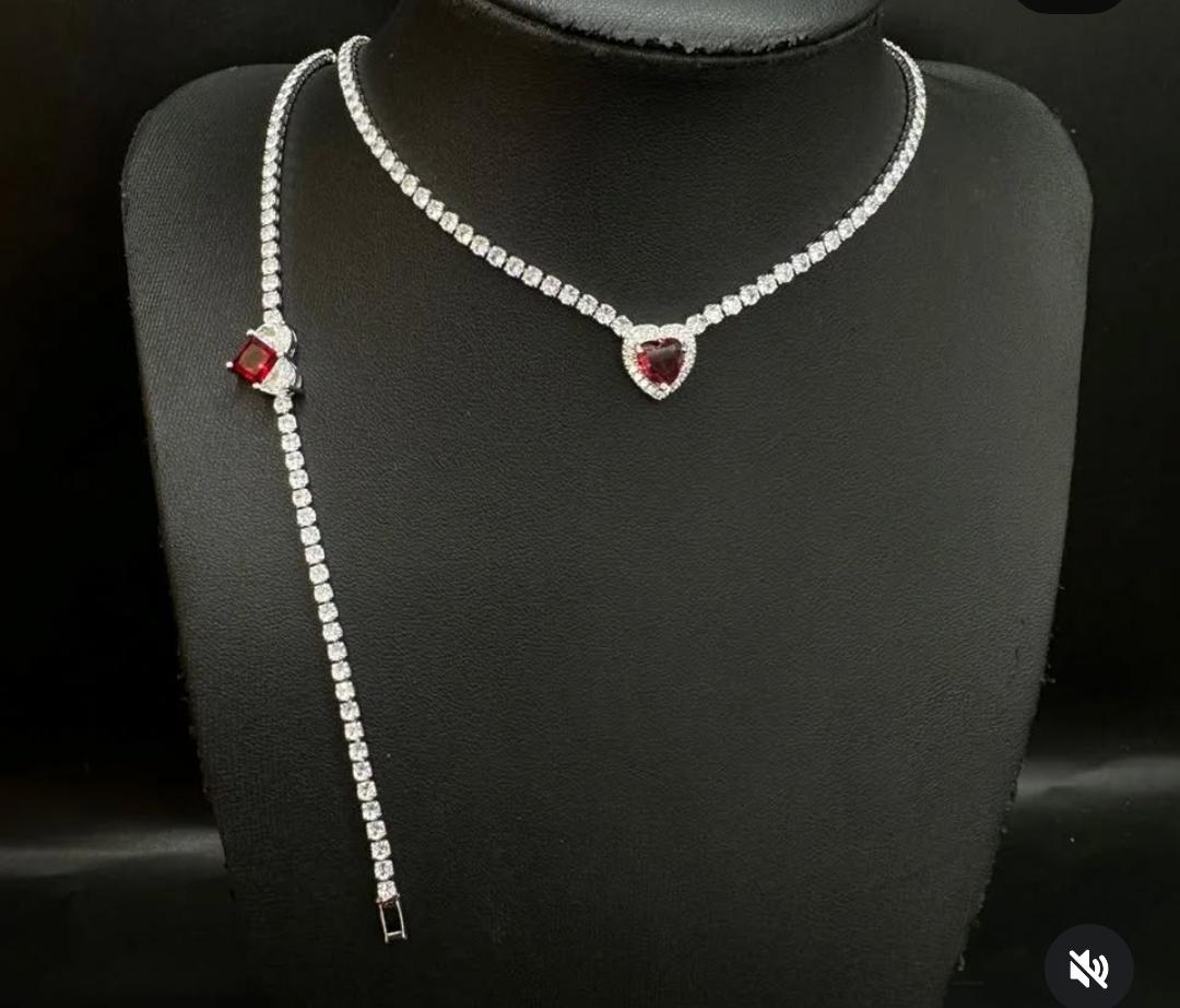 Red Gem Necklece