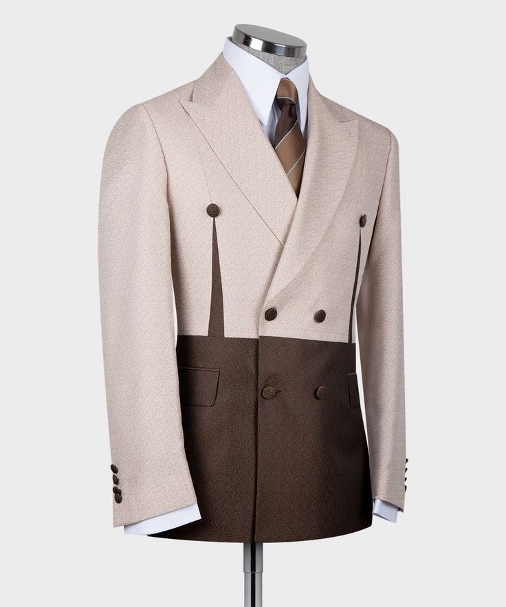 Cream and Brown